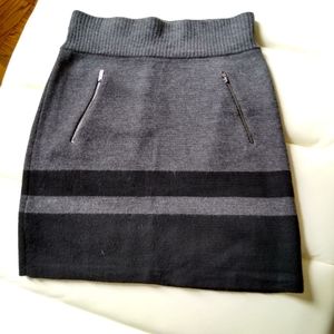 Loft knit sweater skirt